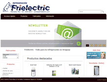Tablet Screenshot of frielectric.com